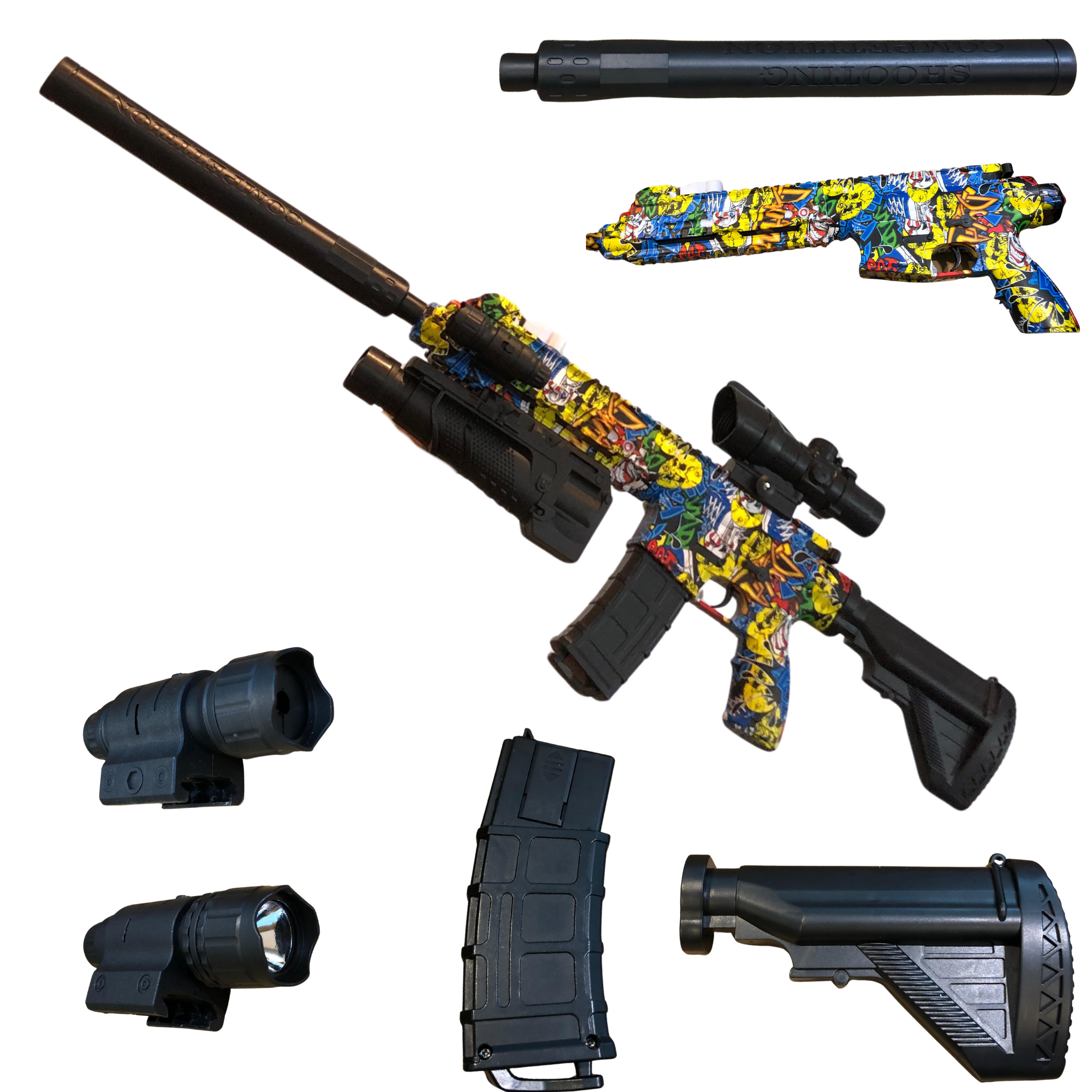 RIFLE FRANCOTIRADOR HIDROGEL T 14